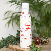 Load image into Gallery viewer, SALE - Mushroom Print Metal Water Bottle
