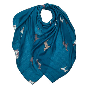 Dog printed scarf