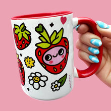 Load image into Gallery viewer, Wokeface - Mug - Strawbebby
