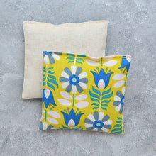 Load image into Gallery viewer, Minor Thread - Summer Scandi Floral Yellow &amp; Blue Lavender Sachet Bundle
