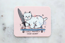 Load image into Gallery viewer, I Will Protect You Cat Sticker
