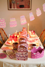 Load image into Gallery viewer, East End Press - BIRTHDAY CAKE CONCERTINA GARLAND
