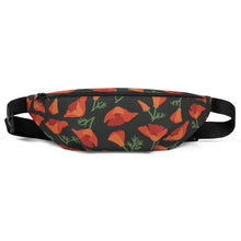 Load image into Gallery viewer, Fanny Pack: Poppy Charcoal
