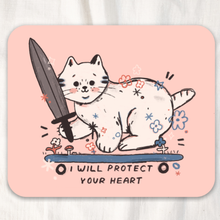 Load image into Gallery viewer, I Will Protect You Cat Sticker
