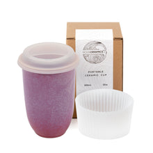 Load image into Gallery viewer, Nova Ceramics - Astral Bloom 12 oz (Includes Lid &amp; Band)
