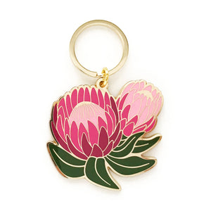 Ofelia Protea Flower Keychain 