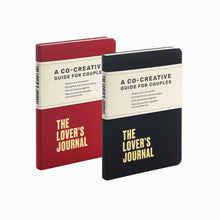Load image into Gallery viewer, Lovers Unlimited - The Lovers Journal – Couple's 2-Pack : Black &amp; Red
