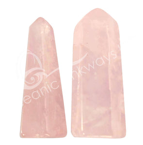 OBELISK - ROSE QUARTZ 1-1.75" (PC)