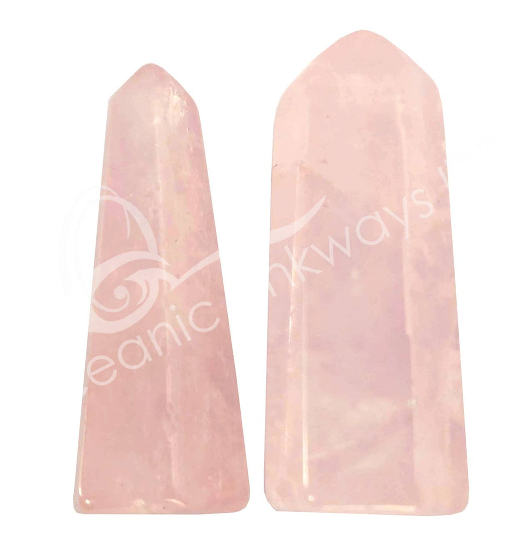 OBELISK - ROSE QUARTZ 1-1.75