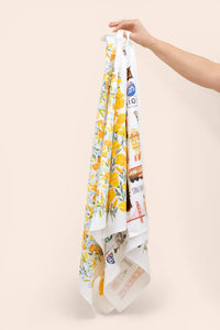 doodles.ink. - Full Bloom Wildflowers - Tea Towel