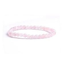 Load image into Gallery viewer, Earths Elements Wholesale - Crystal Bracelet - 4mm Rose Quartz, pack of 5
