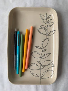 Tray (Rounded): Bay Laurel