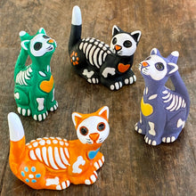 Load image into Gallery viewer, Ceramic Skelly Kitten - Small
