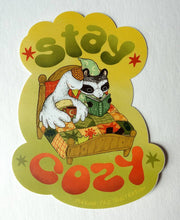 Load image into Gallery viewer, Marika Paz Illustration - Stay Cozy Sticker
