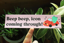 Load image into Gallery viewer, Beep Beep Bumper Sticker
