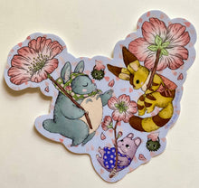 Load image into Gallery viewer, Cherry Blossom Friends Sticker
