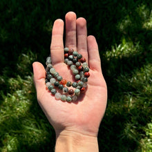Load image into Gallery viewer, Earths Elements Wholesale - Crystal Bracelet - 8mm Bloodstone, pack of 5
