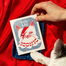 Load image into Gallery viewer, Bromstad Printing Co. - You Are Iconic - Risograph Greeting Card
