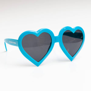 Wokeface - Heart Sunglasses: Baby Pink