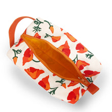 Load image into Gallery viewer, Box Zip: Poppy Cream: 5.25" W x 3.25" H x 9"
