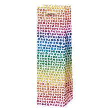 Load image into Gallery viewer, Paper Source Wholesale - Rainbow Dots Gift Bag: Small
