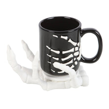 Load image into Gallery viewer, Gothic Halloween Skeleton Hand Coaster and Candle Holder
