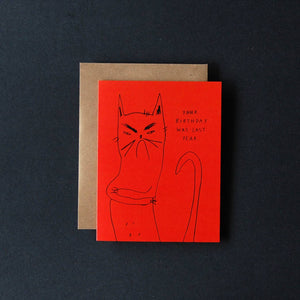 Bitter Kitty Card