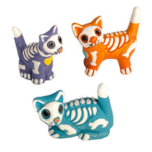 Load image into Gallery viewer, Ceramic Skelly Kitten - Small
