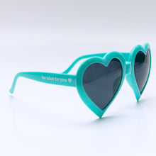 Load image into Gallery viewer, Wokeface - Heart Sunglasses: Baby Pink
