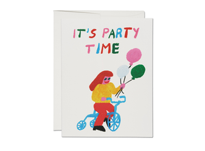 It’s Party Time Tricycle birthday greeting card