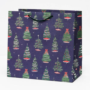 Tinsel Tree Christmas Gift Bag