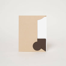 Load image into Gallery viewer, Egg Press Manufacturing - Birthday Bear Punny Letterpress Greeting Card by Egg Press: Paper tab
