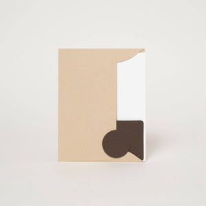 Whoa Baby Funny Congrats Letterpress Greeting Card by Egg Press