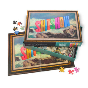 Puzzle 500 pc - Shitshow - Wayne White