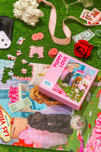 Load image into Gallery viewer, Pezel Puzzles - 💗 Puppy Love 💗 | 500 Piece Jigsaw Puzzle w/ Canvas Bag

