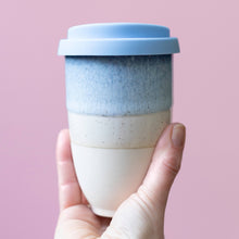 Load image into Gallery viewer, Nova Ceramics Travel Mugs - Cove Ceramic Travel Cup 12oz | Reusable Coffee Mug
