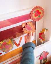 Load image into Gallery viewer, East End Press - HEARTS SEWN GARLAND
