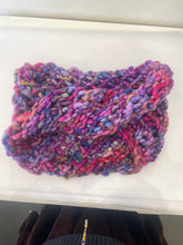 Load image into Gallery viewer, Hand Dyed Merino Wool Cowl Infinity Scarf-Punch
