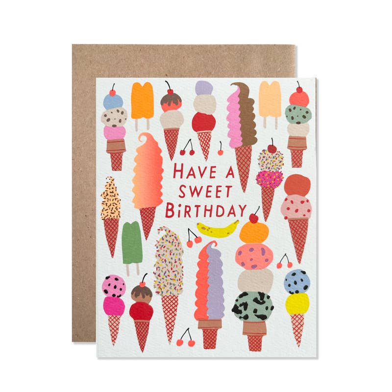 Hartland Cards - Birthday / Sweet Ice Cream
