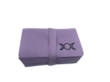 Load image into Gallery viewer, Vieux Monde - Triple Moon Velvet Tarot Bags: Black
