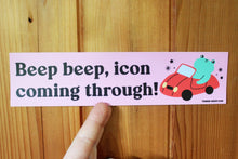 Load image into Gallery viewer, Beep Beep Bumper Sticker
