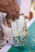 Load image into Gallery viewer, Hand Block Printed Gift Bags (Small) - Blue Stone
