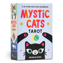 Load image into Gallery viewer, Mystic Cats Tarot: A 78-Card Deck and Guidebook

