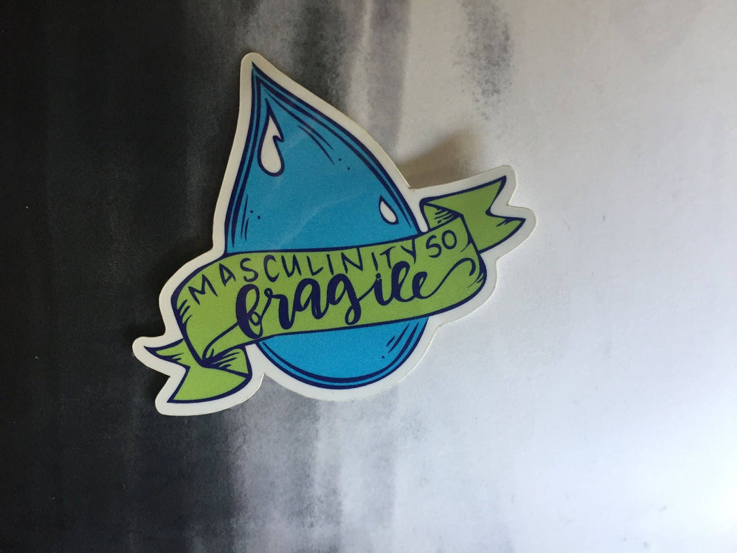 Masculinity So Fragile Sticker