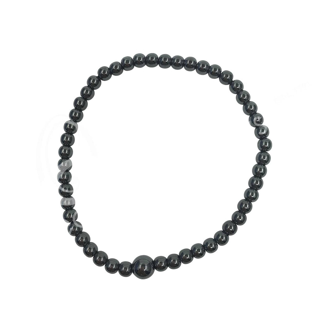 BRACELET - HEMATITE (4-4.5 MM) 7.15-7.25