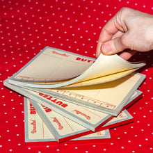 Load image into Gallery viewer, Bromstad Printing Co. - Butter - Risograph Notepad
