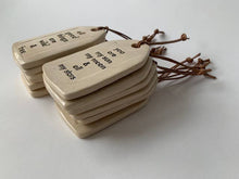 Load image into Gallery viewer, All good things... Ceramic Quote Tag
