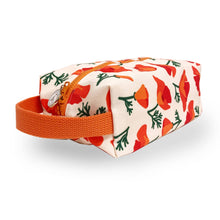 Load image into Gallery viewer, Box Zip: Poppy Cream: 5.25" W x 3.25" H x 9"
