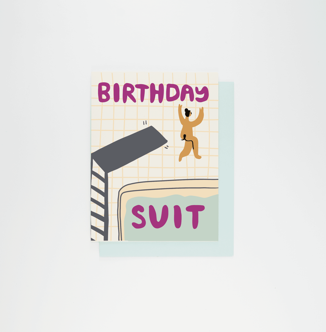 Birthday Suit Card