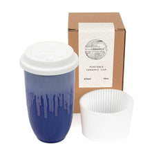 Load image into Gallery viewer, Nova Ceramics - Neptune Cup 16oz (Includes Lid &amp; Band)
